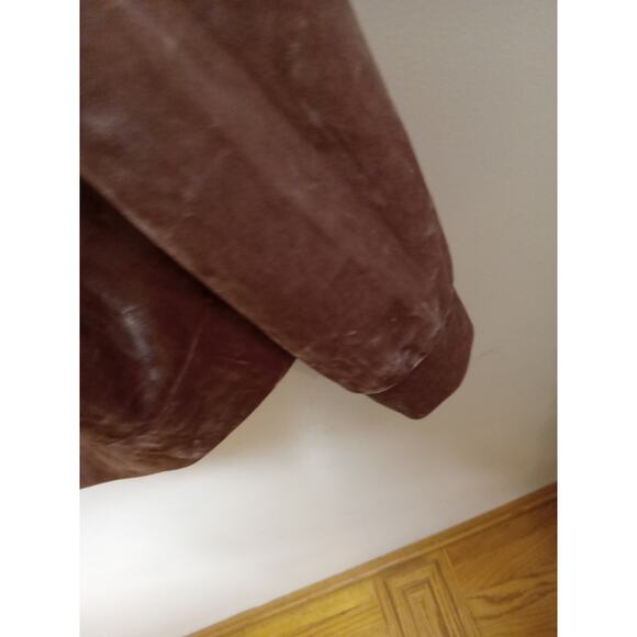 Matty M Women's Size Medium mauve velvet long sleeve top. Office, Comfy, Cozy - Picture 4 of 9